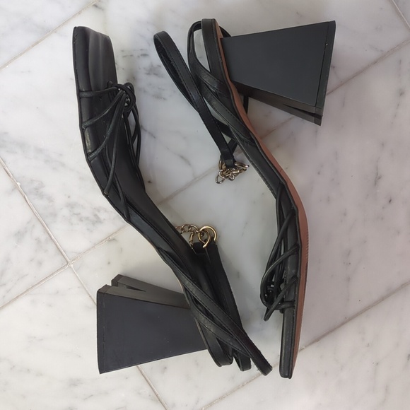 ALOHAS • Cactus Sandal in Total Black, size 39 / US 8 - Picture 7 of 9